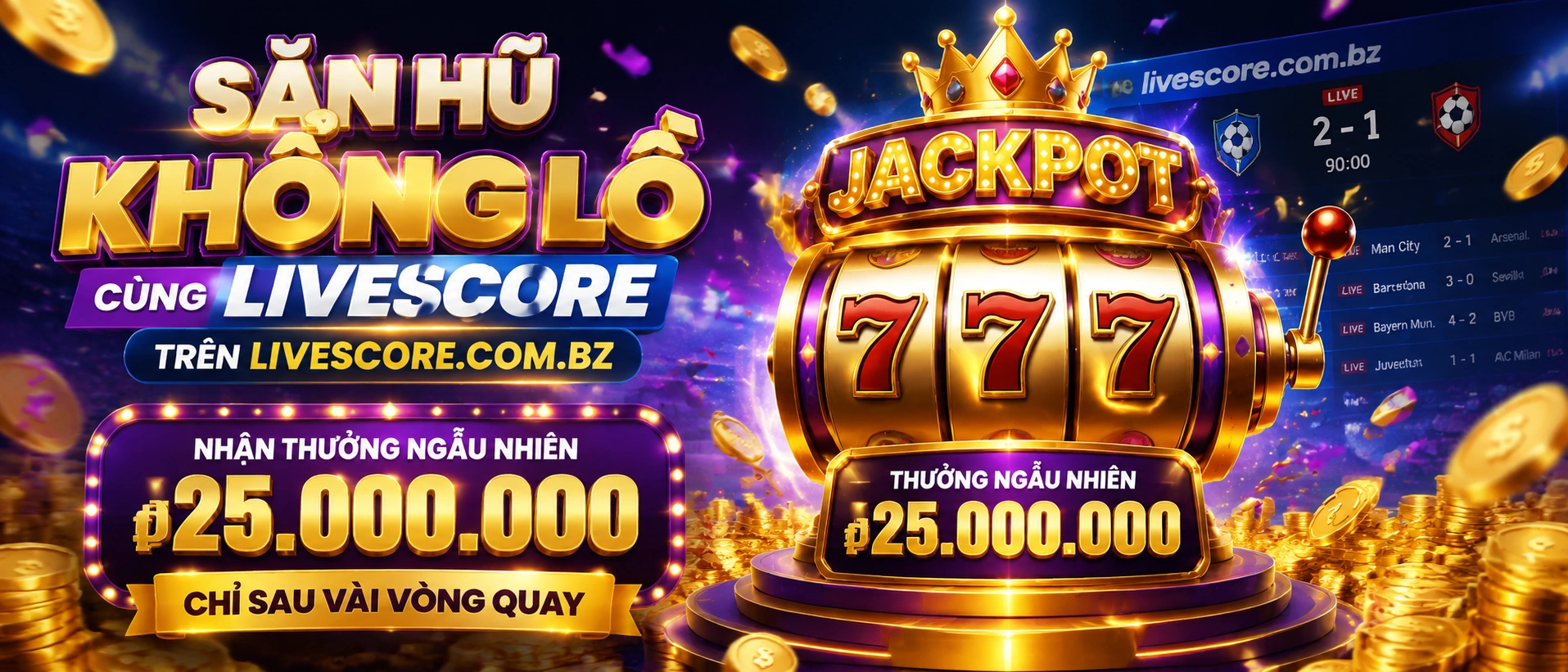 CQ9 Slot Machine tại livescore.com.bz | Nổ Hũ Casino banner