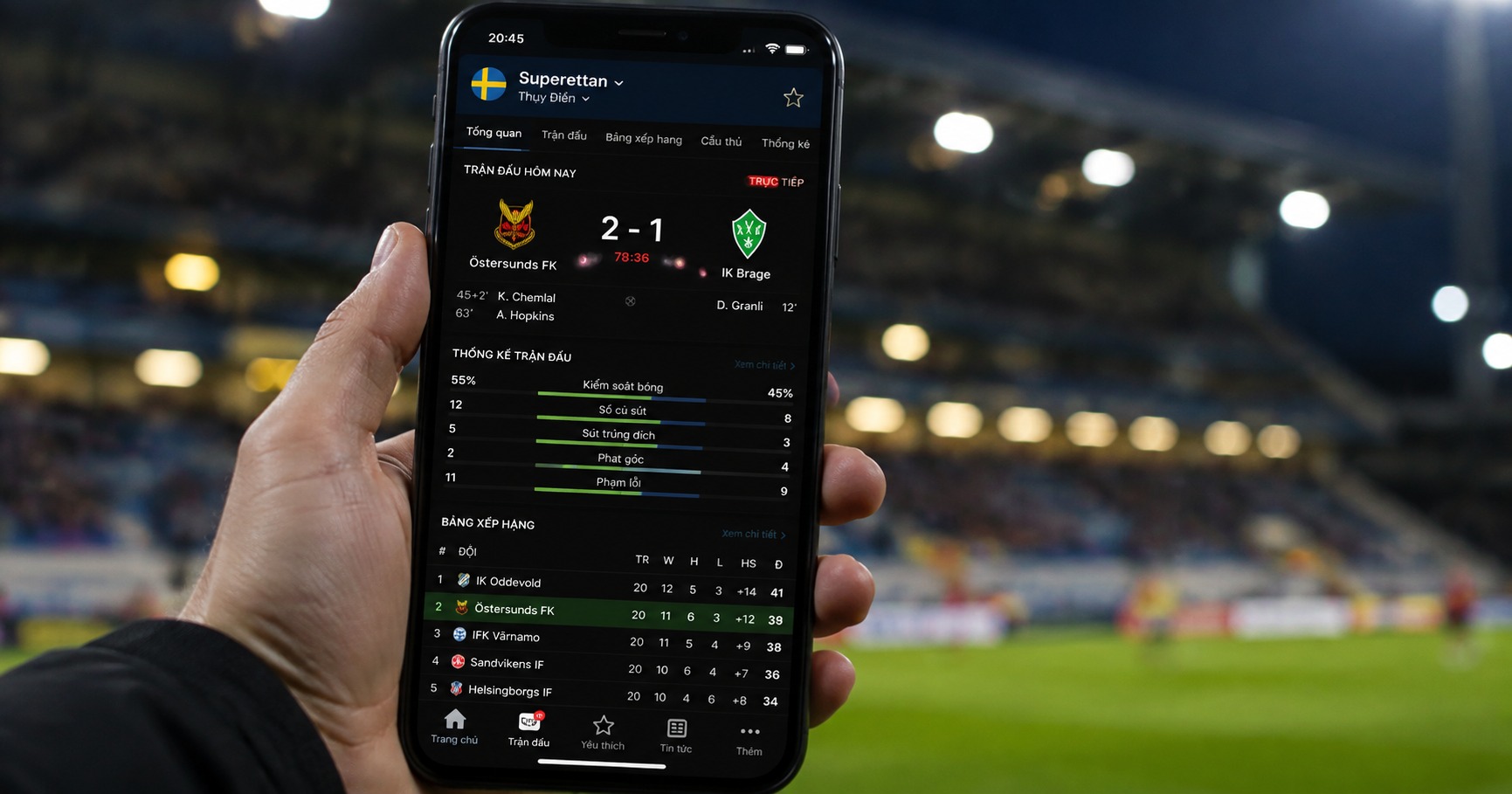 Sweden Superettan Livescore: Cập nhật trực tiếp kết quả nhanh chóng và chính xác - image 2