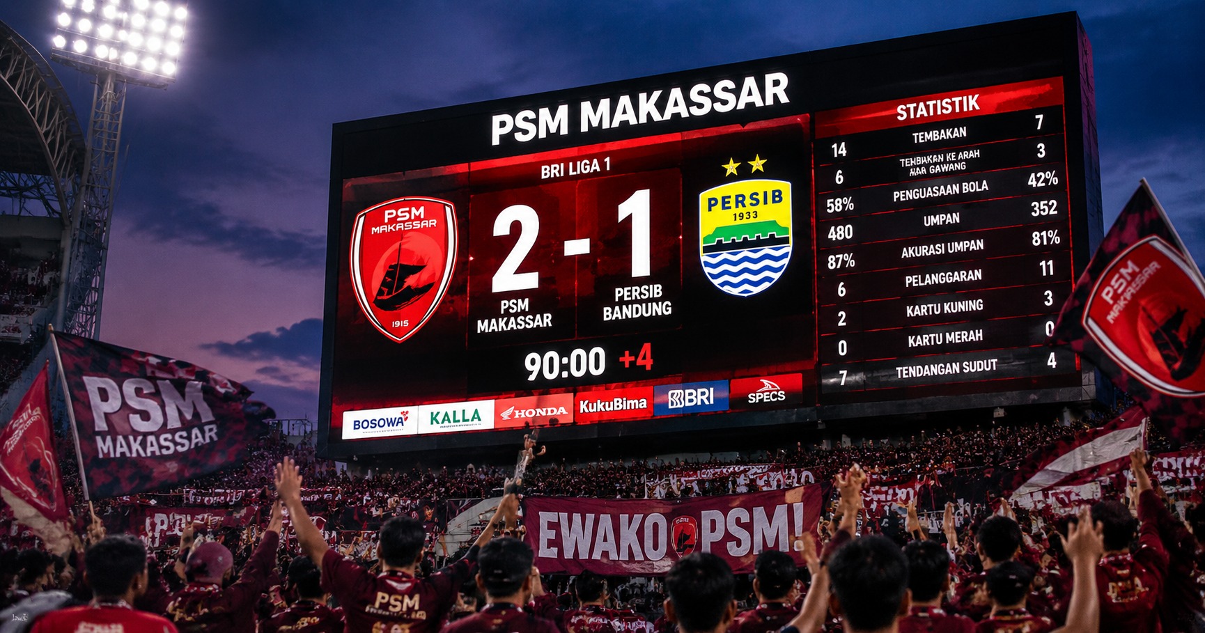 psm makassar livescore: Cập nhật trực tiếp và phân tích chi tiết - image 1