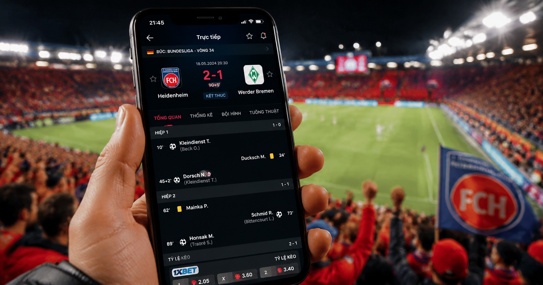 Heidenheim Livescore: Cập Nhật Tỷ Số Trực Tiếp Chính Xác Và Nhanh Chóng - image 2