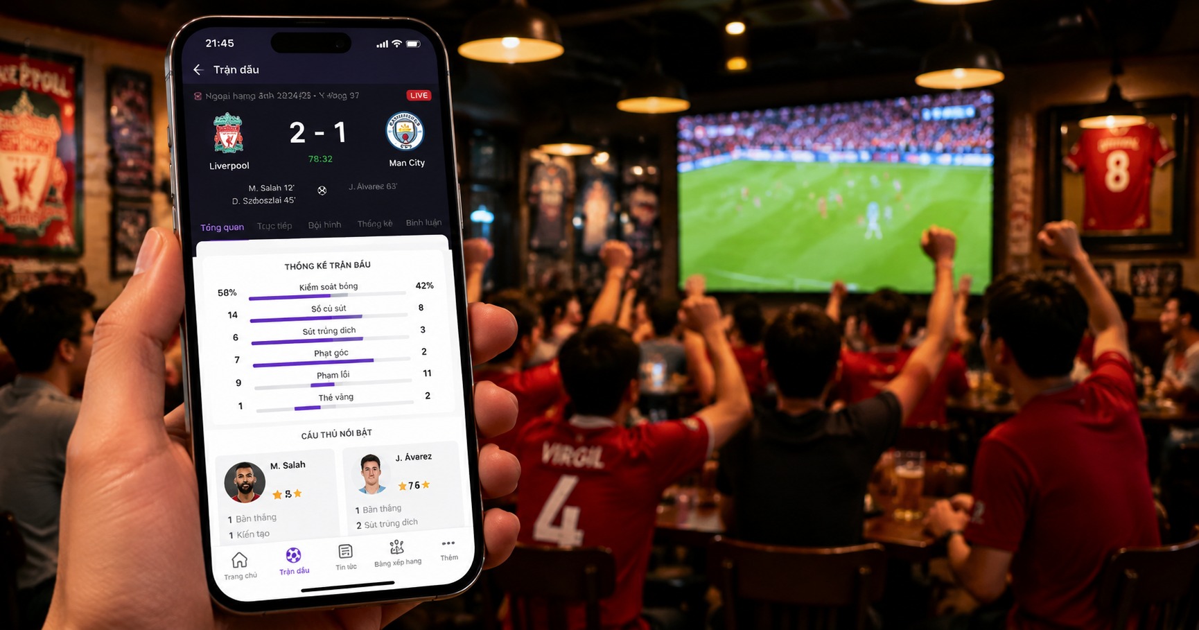 Livescore mới: Cập nhật nhanh chóng và chính xác nhất - image 1