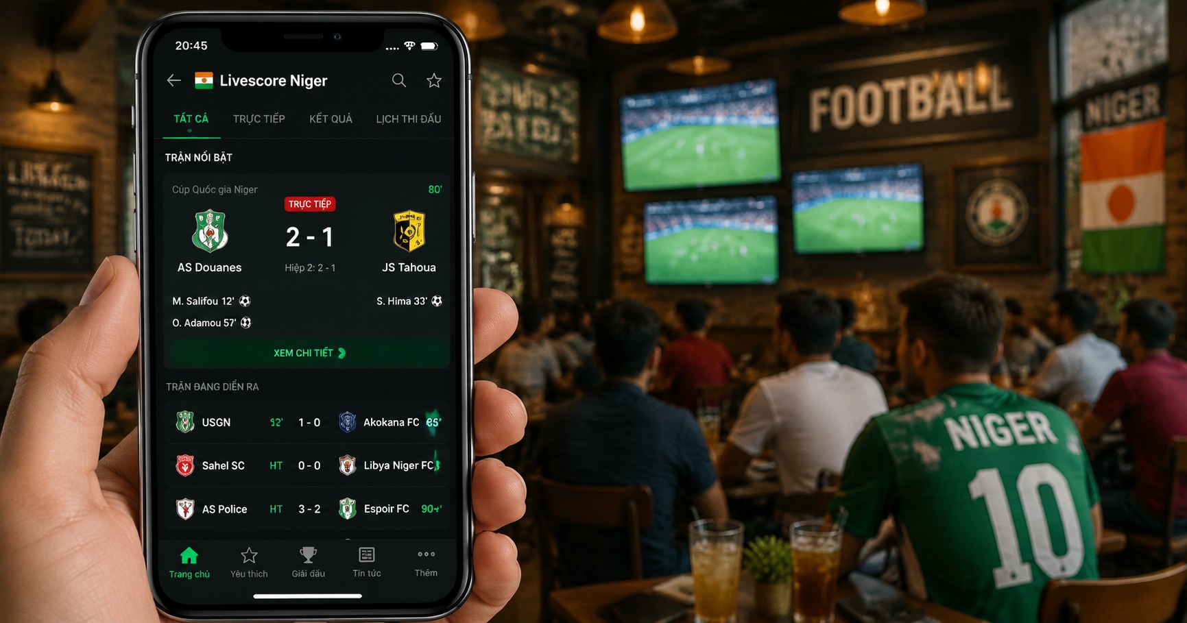 Cập nhật niger livescore nhanh chóng và chính xác - image 2