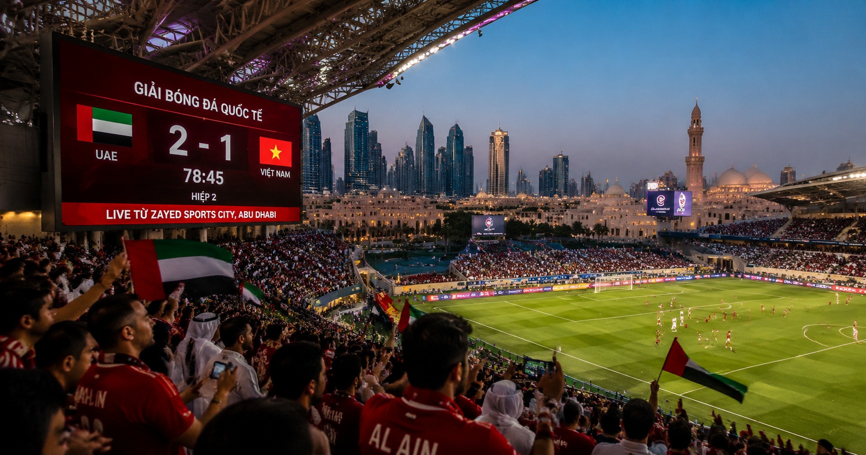 Livescore Các Tiểu Vương Quốc Ả Rập Thống Nhất: Cập nhật trực tiếp kết quả bóng đá và thể thao đa dạng - image 1