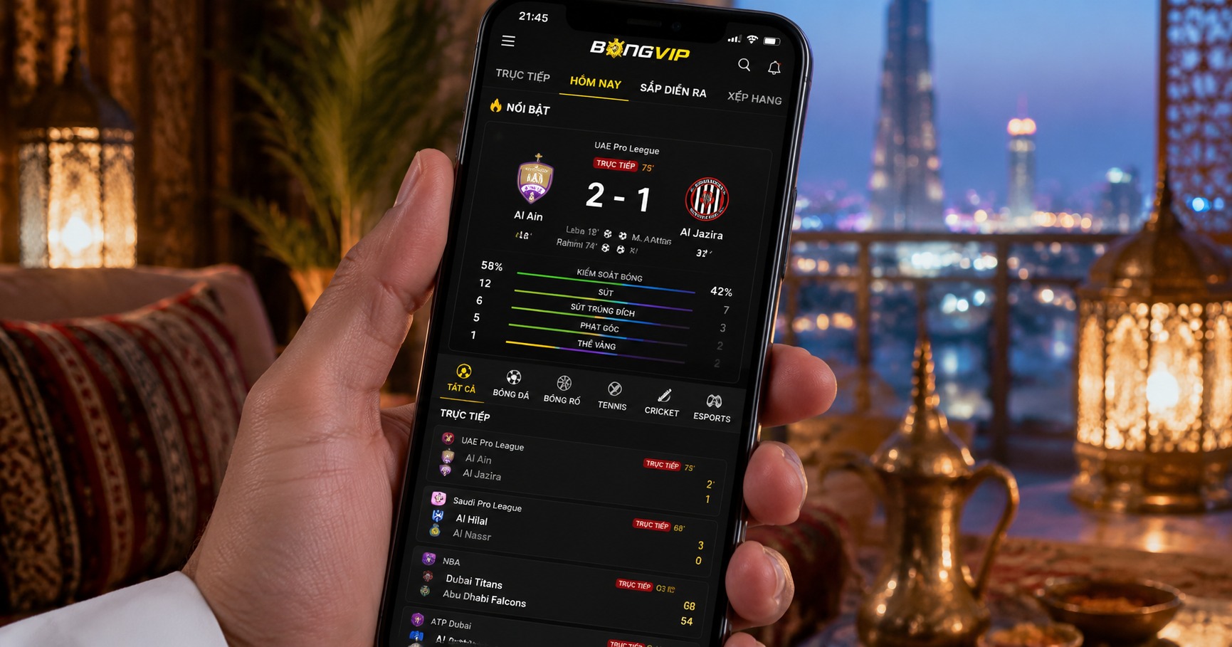 Livescore Các Tiểu Vương Quốc Ả Rập Thống Nhất: Cập nhật trực tiếp kết quả bóng đá và thể thao đa dạng - image 2