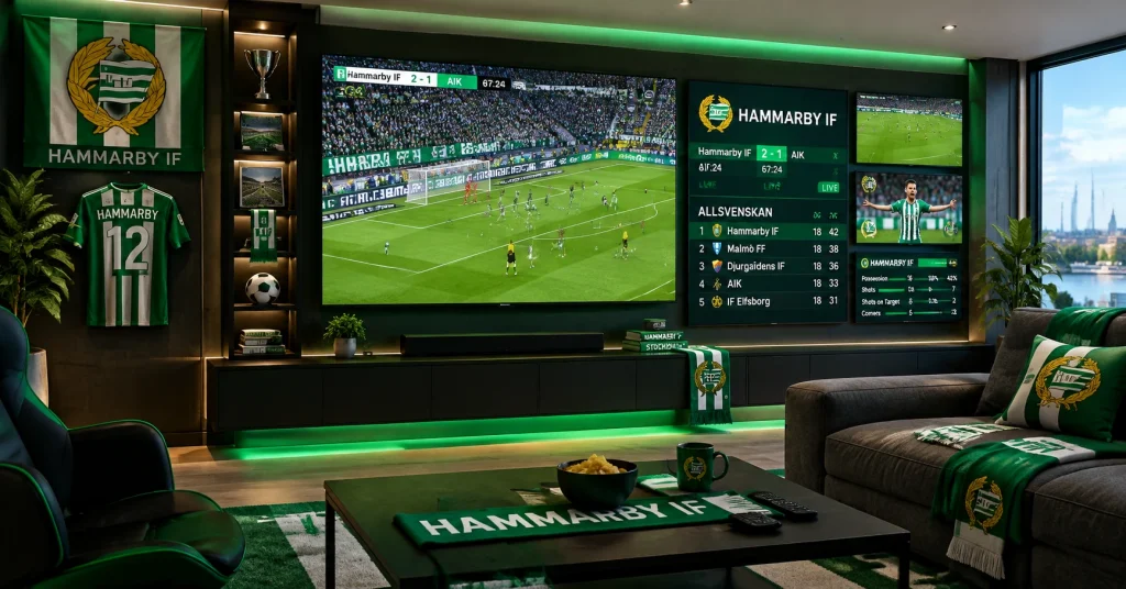Hammarby FC Livescore – Cập nhật kết quả trận đấu nhanh và chính xác